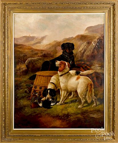 John Gifford (British d. 1900) oil on canvas