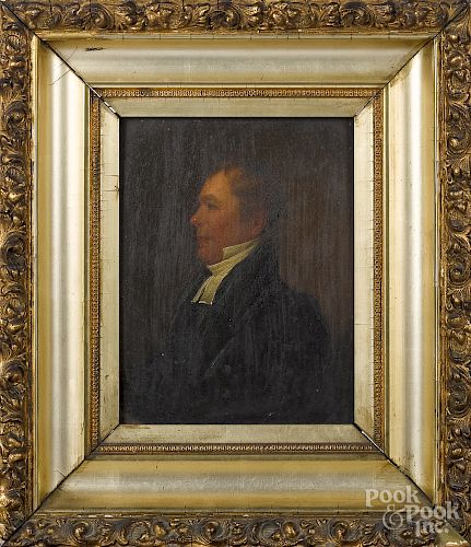 Attr. Jacob Eichholtz (American 1776-1842) portrait