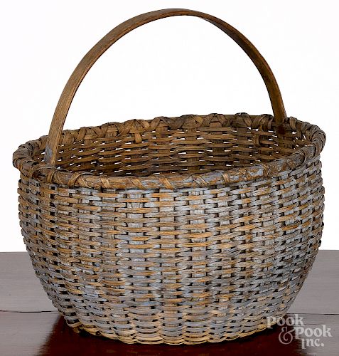 Painted berry basket