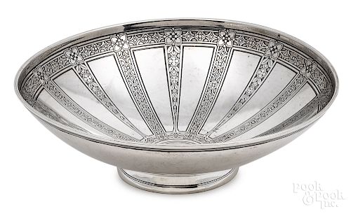 Tiffany & Co. Art Deco sterling silver bowl
