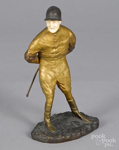 P.E. Goureau (French early 20th c.) bronze