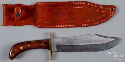 Spanish Muela Lenador fixed blade bowie knife
