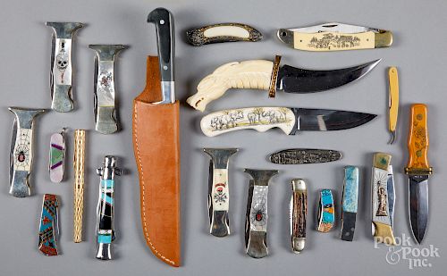 Group of collector knives