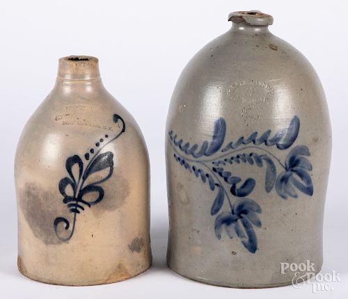Pennsylvania stoneware jug, etc.