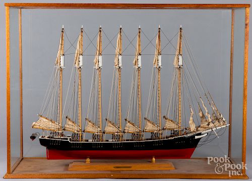 Contemporary ship model