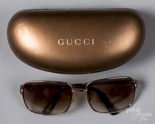 Pair of Gucci sunglasses