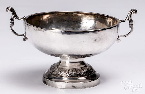 Sterling silver footed bowl