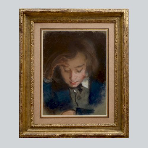 Edme-Alexis-Alfred Dehodencq (1822-1882): Portrait of Edmond Dehodencq, The Artist's Son