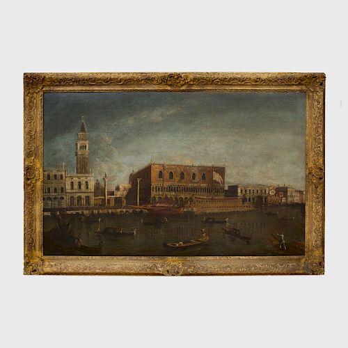 School of Michele Giovanni Marieschi (1696/1710-1743): A View of the Bacino di San Marco, Venice