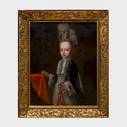 Follower of Charles Beaubrun (1604-1692): Portrait of a Young Boy