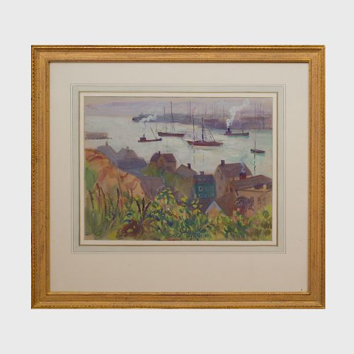 Richard Hayley Lever (1876-1958): Gloucester Harbor