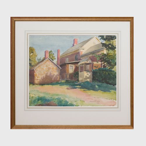 Alphaeus P. Cole (1876-1988): The Artist's Home (Old Lyme, Connecticut)