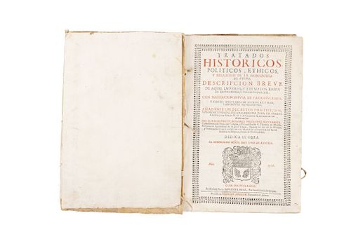 Fernández Navarrete, Domingo. Tratados Históricos Políticos, Ethicos, y Religiosos de la Monarchia de China. Madrid, 1676. 1era edición