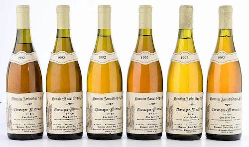 Six Bottles 1992 Domaine Amiot Guy et Fils, Clos Saint-Jean