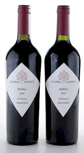 Two Bottles 2008 Achaval Ferrer Malbec