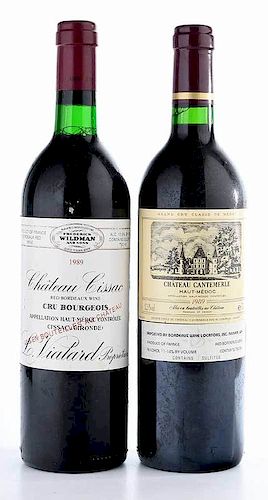 Two Bottles 1989 Haut-Médoc