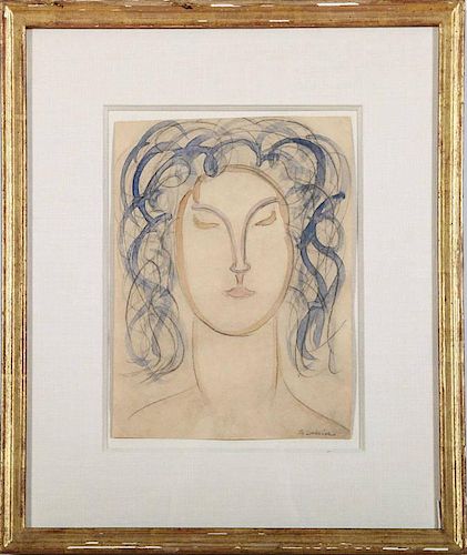GASTON LACHAISE (1882-1935): HEAD OF A WOMAN