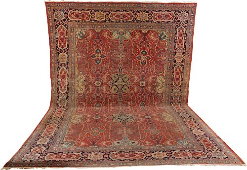 Sarouk Ferraghan Carpet, Persia, late 19th century; 17 ft. x 11 ft. 6 in.