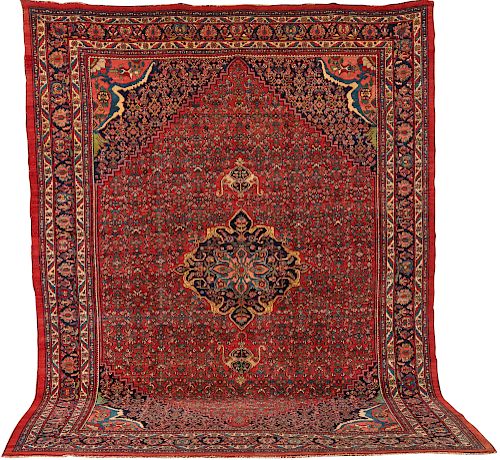 Bidjar Carpet, Persia, 1st quarter 20th century;11 ft. 10 in. x 8 ft. 10 in.