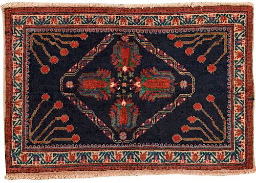 Afshar Mat, Persia, ca. 1925; 2 ft. 3 in. x 1 ft. 7 in.