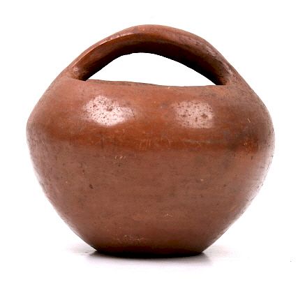 Pre-Columbian Indian Pottery Cooking Vessel