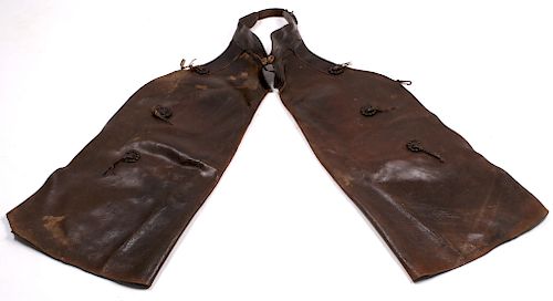 1893-1940s George Lawrence Marked Bat Wing Chaps
