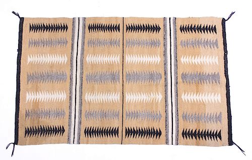 Navajo Native American Crystal Hand Woven Rug