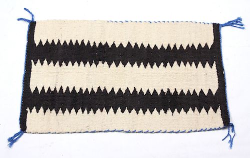 Navajo Native American Small Wool Pattern Rug