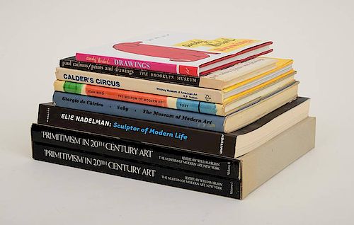 MISCELLANEOUS GROUP OF BOOKS ON 20TH CENTURY ART