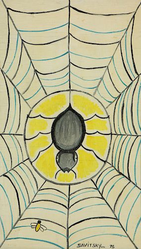 Jack Savitsky (1910-1991) Spider Painting