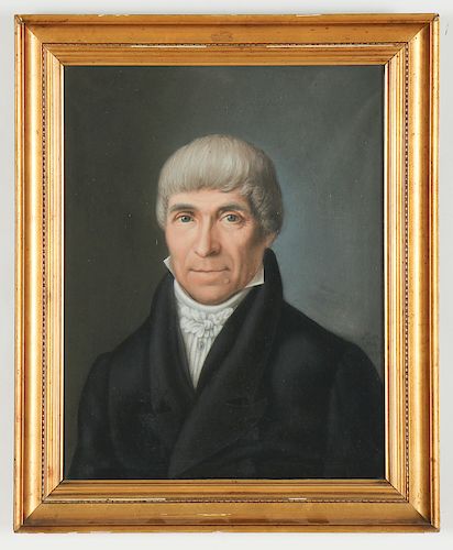 Niels Moe (Norwegian, 1792-1854) Portrait of a Gentleman, 1828