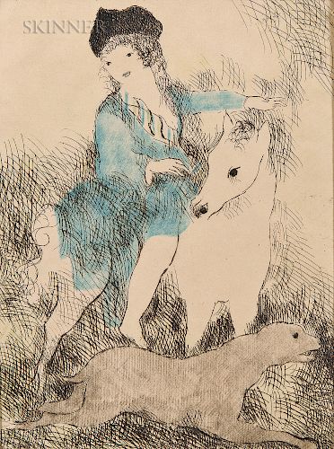 Marie Laurencin (French, 1883-1956)  La promenade á cheval
