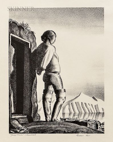 Rockwell Kent (American, 1882-1971)  Young Greenland Woman