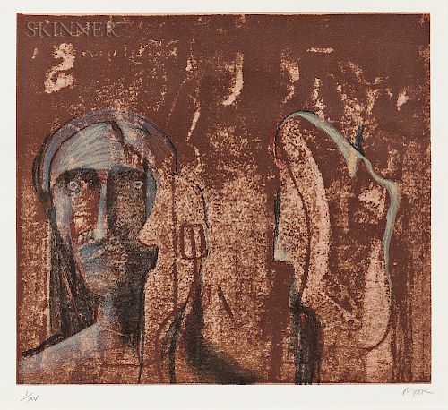 Henry Moore (British, 1898-1986)  Mary and Martha