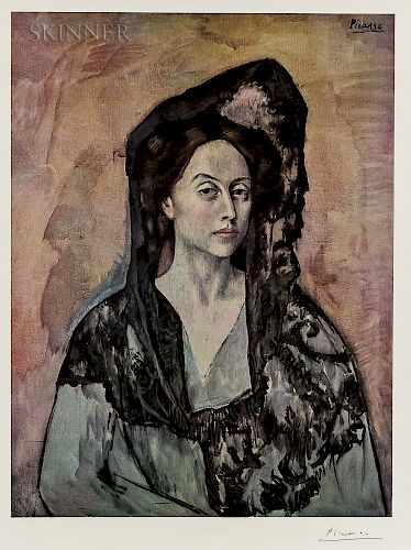 After Pablo Picasso (Spanish, 1881-1973)  Madame Ricardo Canals, 1905
