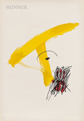 Antoni Tàpies (Spanish, 1923-2012)  Untitled