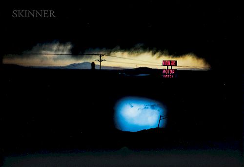 Ernst Haas (Austrian/American, 1921-1986)  Western Skies Motel, New Mexico