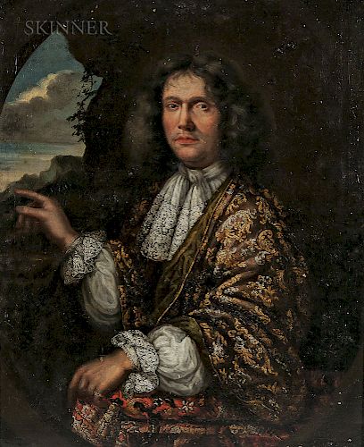 Continental School, 17th Century  Portrait of a Gentleman