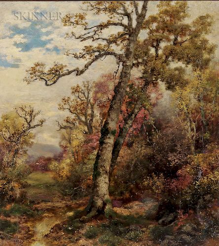 Robert Melvin Decker (American, 1847-1921)  Autumn Forest