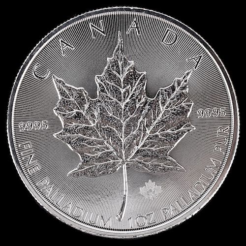 1 oz Palladium Canada Maple Leaf Coin