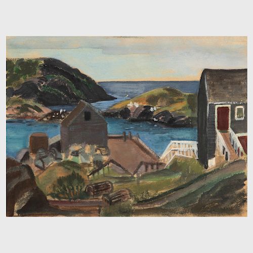 Martha Levy: Rockport;  Harbor View; and  Rocky Shore