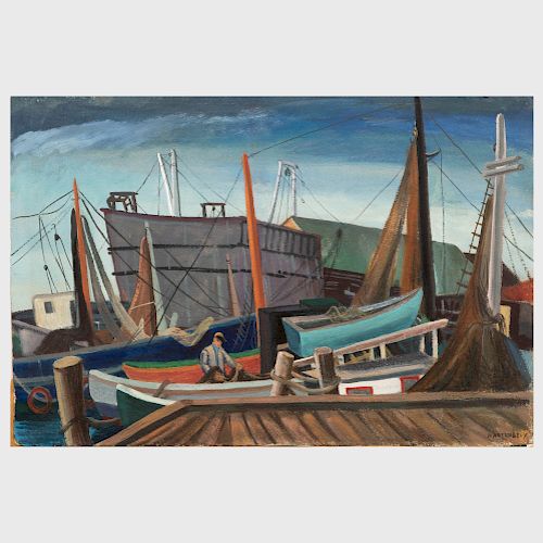 Martha Levy: Gloucester Dock; and Dockside