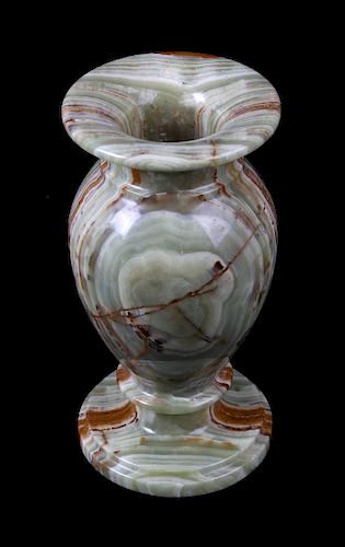 Antique Rainforest Rhyolite Vase