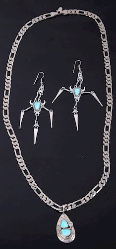 Navajo Native American Sterling Silver Jewelry