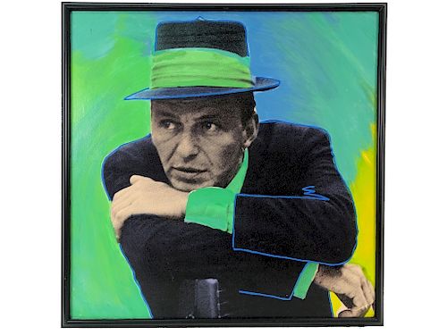 Frank Sinatra (AMERICAN, 1915–1998) Mixed Media