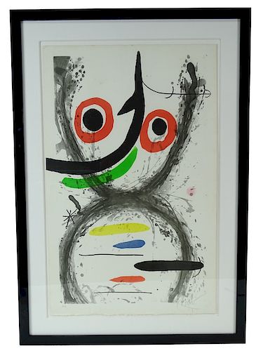Joan Miró (SPANISH, 1893–1983) "Prise A L'hamecon"
