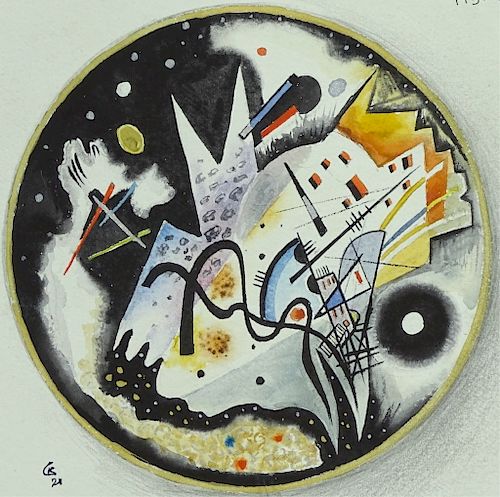 Attributed : Wassily Kandinsky (RUSSIAN, 1866–1944