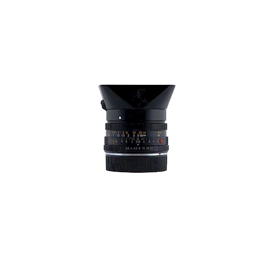 Leitz lens for Leica camera.  