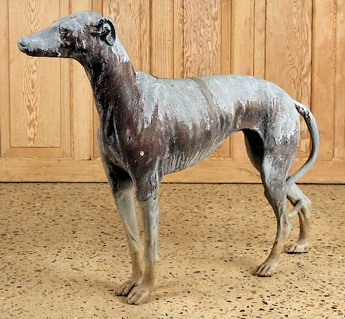 WELL SCALED LEAD FIGURE GREYHOUND 1900