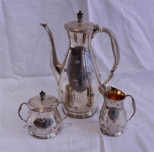 Reed &amp; Barton c. 1957 Sterling Tea Set 